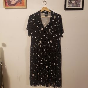Torrid HP size 1 black dress